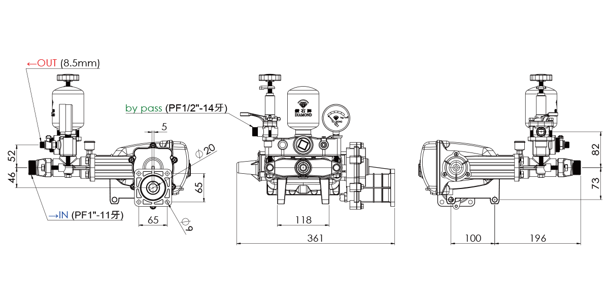 TS-22 Dimension