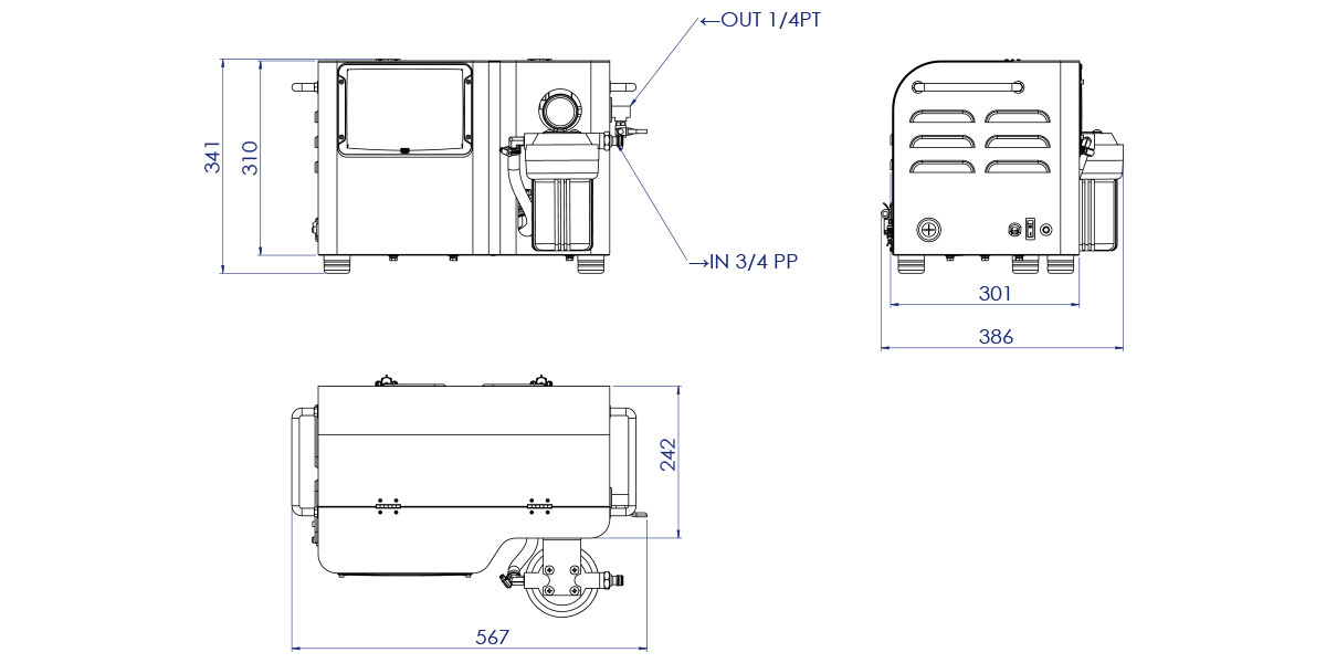 TS-22 Dimentions