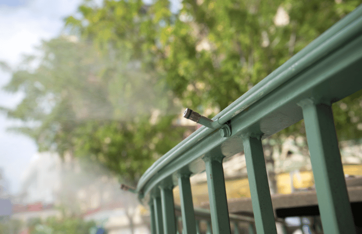 Bringing Vienna's Experience to Create Urban Mist Cooling Systems
